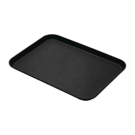 Cambro Camtread Fiberglas Anti-Rutsch-Tablett schwarz 45x65cm (6 Stück), Bild 2