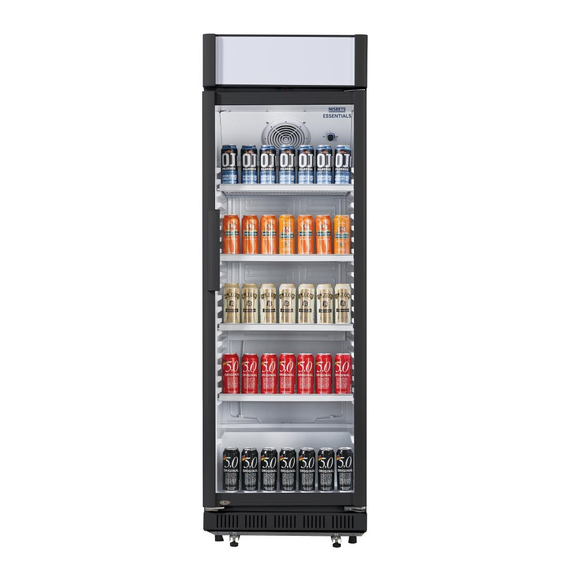 Nisbets Essentials Display Kühlschrank mit Lichtkasten 346Ltr, Bild 6