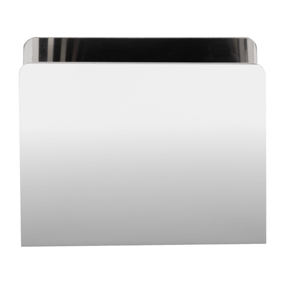 Olympia quadratischer Serviettenhalter Edelstahl, Bild 4