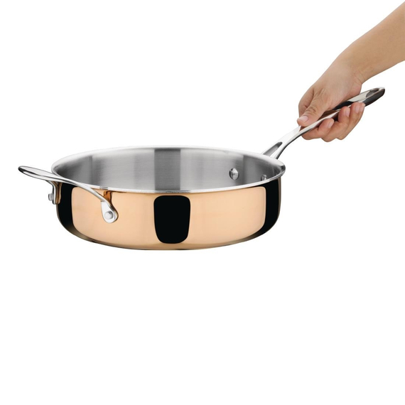 Vogue Tri-Wall Kupfer Sauteuse Induktion 24cm, Bild 2