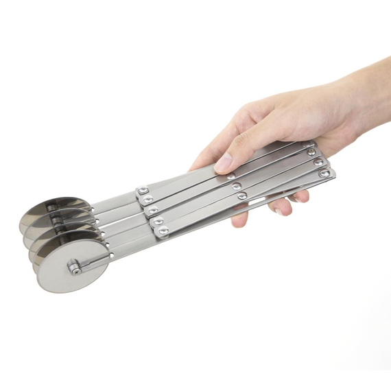 Vogue Ausziehbarer Teigschneider 5 Räder, Bild 4