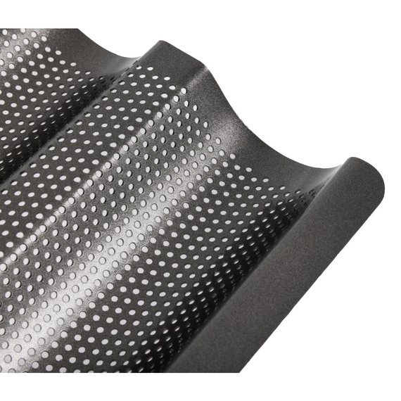 MasterClass Crusty Bake Antihaft-Baguetteblech, Bild 3