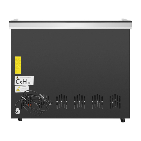 Polar G-Serie Flaschenbehälter mit oberem Zugang 935mm, Bild 4