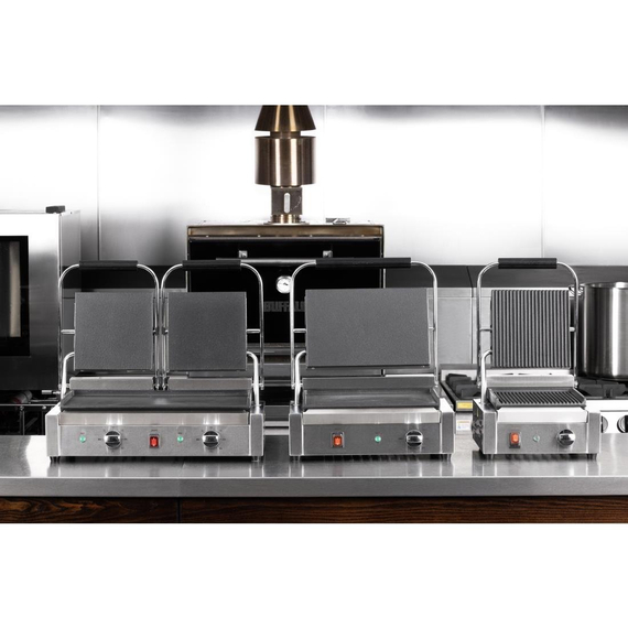 Buffalo Bistro doppelter Kontaktgrill glatt/glatt, Bild 10