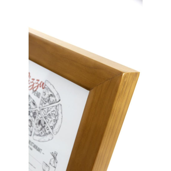 Securit Teak weiß LEDs Informationen 4xA4 Display (ohne Mast und Sockel), Bild 5