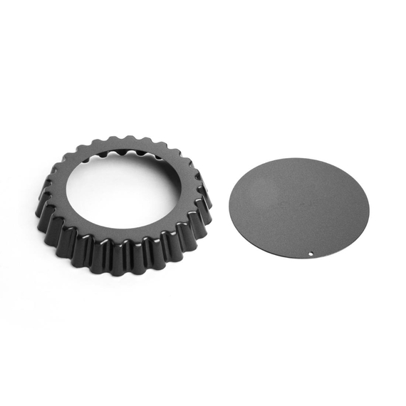 Vogue Antihaft Mini-Quicheformen mit herausnehmbarem Boden 10cm (3 Stück), Bild 2