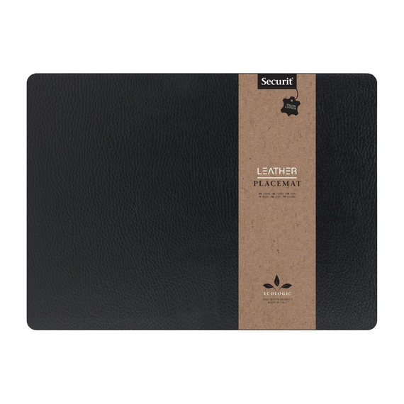 Securit Leather Range Raw Bonded Leder Tischset, Bild 4