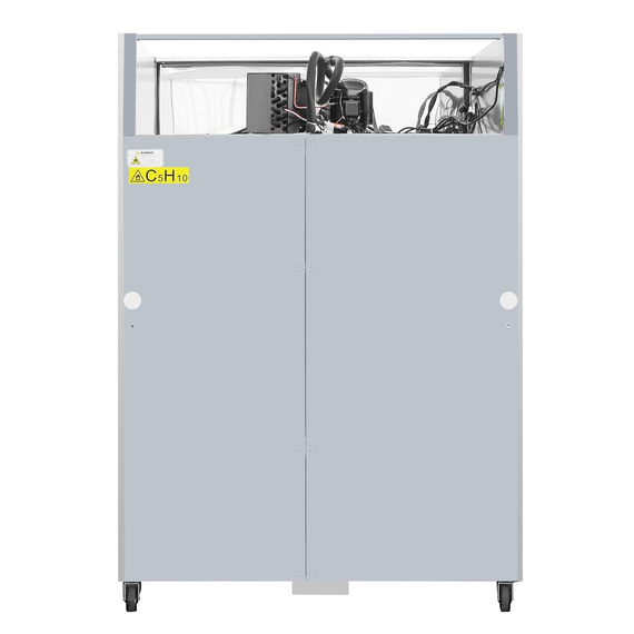 Polar Serie G Gastro Kühlvitrine 2-türig 1200L, Bild 7