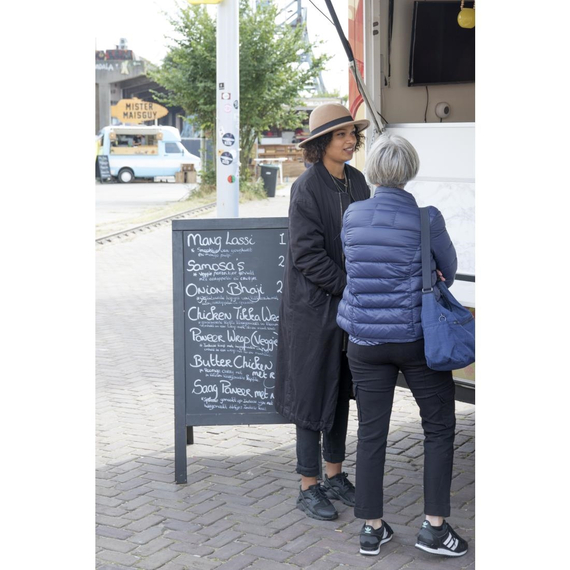 Securit Black Woody großes Gehwegkreide-A-Tafel-Schild, Bild 4