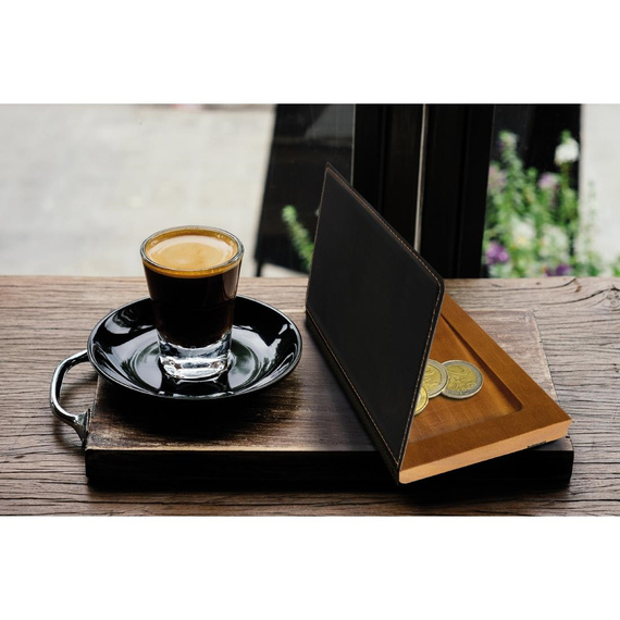 Securit Trendiger Geldscheinpräsenter aus Holz und Leder, Bild 7