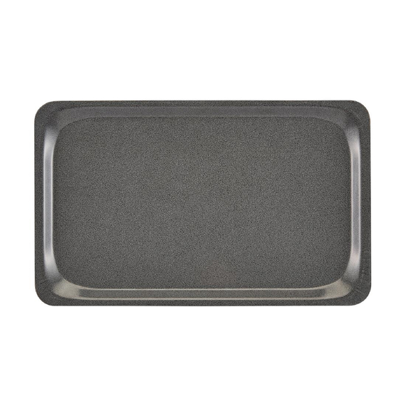 Cambro Capri Tablett, glatte Oberfläche, Anthrazit, 320 x 530 mm