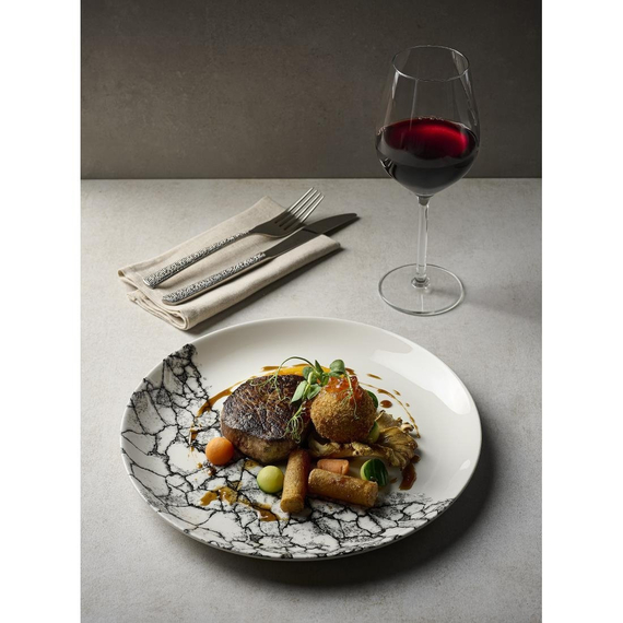 Churchill Kintsugi Accents Quartz Black Evolve Coupe-Teller, 220 mm, (12 Stück), Bild 7