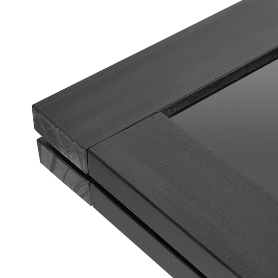 Olympia Bürgersteig-Werbefafel Schwarzer Holzrahmen 700x1200mm, Bild 4