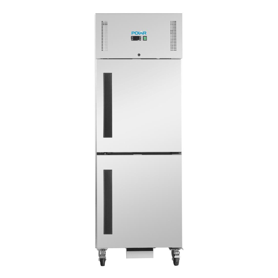 Polar Serie G Gefrierschrank Edelstahl mit 2 Türen 600L, Bild 3