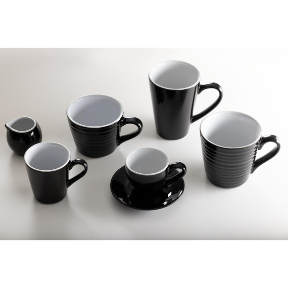Olympia Cafe Latte Tasse Schwarz - 340ml (12 Stück), Bild 5