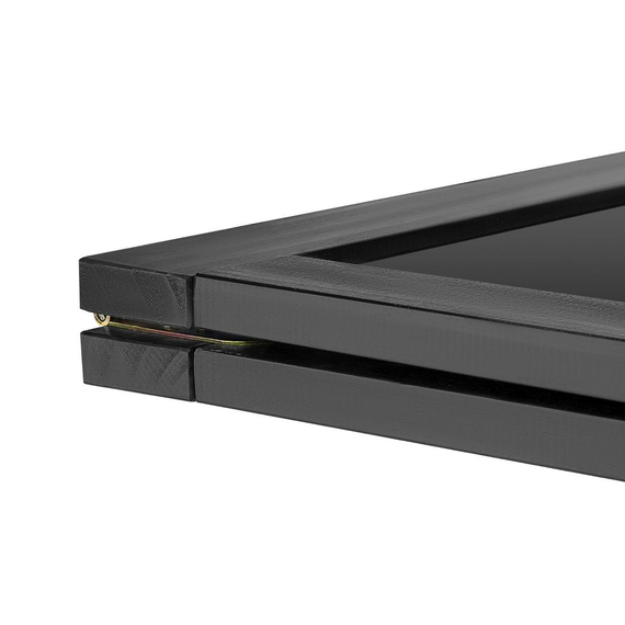 Olympia Bürgersteig-Werbefafel Schwarzer Holzrahmen 700x1200mm, Bild 5