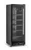 Combisteel Kühlschrank 1 Glastür Schwarz Sve-450 Bl