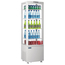 Polar C-Serie Energieeffizienter Kühlschrank mit gebogener Tür Weiß 235Ltr, Bild 2