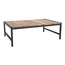 Niedriger Couchtisch Bolero aus Stahl und Akazie, 1200 x 800 mm, Bild 3