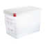 Araven Polypropylen 1/1 Gastronorm Lebensmittel-Aufbewahrungsbox 28Ltr (4 Stück), Bild 5
