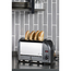Dualit Toaster 40348 grau 4 Schlitze, Bild 5