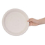 Fiesta Compostable kompostierbare Teller aus Bagasse rund ungefärbt 26cm (50 Stück), Bild 3