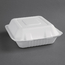 Fiesta Compostable kompostierbare Menüboxen aus Bagasse mit Klappdeckel 22,3cm (200 Stück), Bild 3