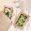 Fiesta Recycelbare Salatbox mit PET-Fenster 1200ml (Packung mit 150 Stück)