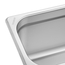 Vogue Edelstahl Gastronorm 2/4 Tray 150mm, Bild 4