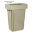 Jantex Slim Mülleimer Beige 60Ltr, Bild 4