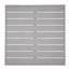 Bolero hellgraue quadratische Aluminium Tischplatte 700mm, Bild 3