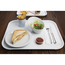 Olympia Kristallon Polypropylen Fast Food Tablett Weiß Groß 450mm, Bild 5