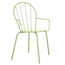 Bolero Adeline Armlehnstuhl Hellgrün (4 Stück), Bild 3