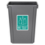 Jantex Slim Bin Label Mixed Glass, Bild 2