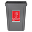 Jantex Slim Bin Label Plastics, Bild 2
