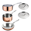 Vogue Cook Like A Pro 3-teiliges Tri-Wall-Kupfer-Kochgeschirr-Set, Bild 5