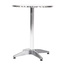Bolero runder Bistrotisch Edelstahl 1 Bein 60cm, Bild 3