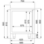 Combisteel Pro Line 700 Kühltisch Aufkantung 2 Türen Monoblock Energy Line, Bild 3