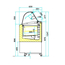 Combisteel Speiseisvitrine Fiji 4, Bild 2