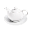Stalgast, Tea for one-Set, 3-tlg.; Teekanne mit Tasse und Untertasse, reinweißes Hotelporzellan, Serie Isabell, 350 ml, Bild 5