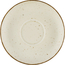 Untertasse, Serie Aida, cremefarben, braun gesprenkelt, Ø 160 mm, 12 Stück