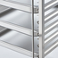 Stalgast Tablettwagen aus Edelstahl, passend für 14 x GN 2/1, 590 x 670 x 1735 mm (BxTxH), Bild 4
