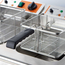 Doppel-Fritteuse CATERINA, 2x 10 Liter, mit Ablasshahn 610x510x390 mm (BxTxH), 2x 3 kW 230V, Bild 5