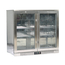 Bar Display Cooler, zwei Flügeltüren, 900x530x835 mm (BxTxH), Edelstahl, Bild 2