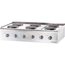 Stalgast Edelstahl Elektro-Kochfeld als Tischgerät mit 6 Herdplatten, Serie 700 ND
