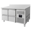 Vaiotec Kühltisch / 4 Schubladen inkl. Aufkantung - Monoblock, 1360 x 700 mm, Bild 2