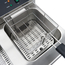 Maxima Gastro Fritteuse - 2 x 16 l - 2 Körbe - mit Ablasshahn und Ständer - 230V, Bild 13