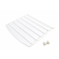 Maxima Showcase 235L - Shelf + 2 Clips White (NM)