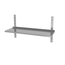 Hendi Wandablage einstellbar, einfach, mit 2 Halterungen, 800x300x(H)600mm