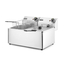 Hendi Fritteuse Kitchen Line - 2x8L, Kitchen Line, 16L, 230V/7000W, 542x430x(H)351mm, Bild 2